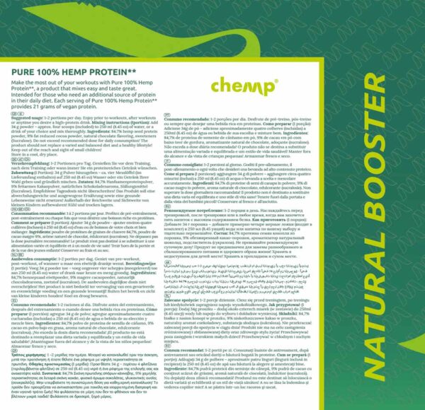 Chemp® pure doppelt Reiche Schokolade
