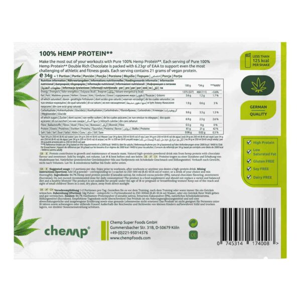 Chemp® Pure 34g Sample Size - Image 3